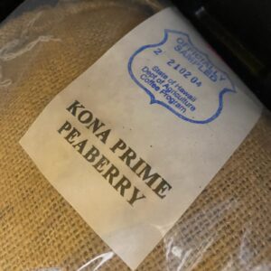Hawaii: Kona Peaberry, Mauka Honaunau District (Green)