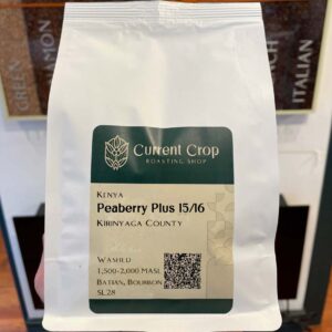 Kenya: Peaberry Plus 15/16, Kirinyaga County (Roast-to-Order)